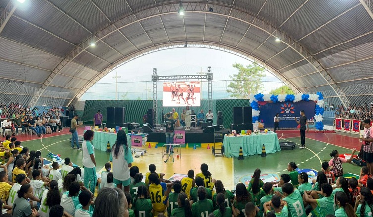 Sento Sé dá um show de esporte e educação com a abertura dos Jogos Escolares 2025 e o lançamento do Escola em Movimento