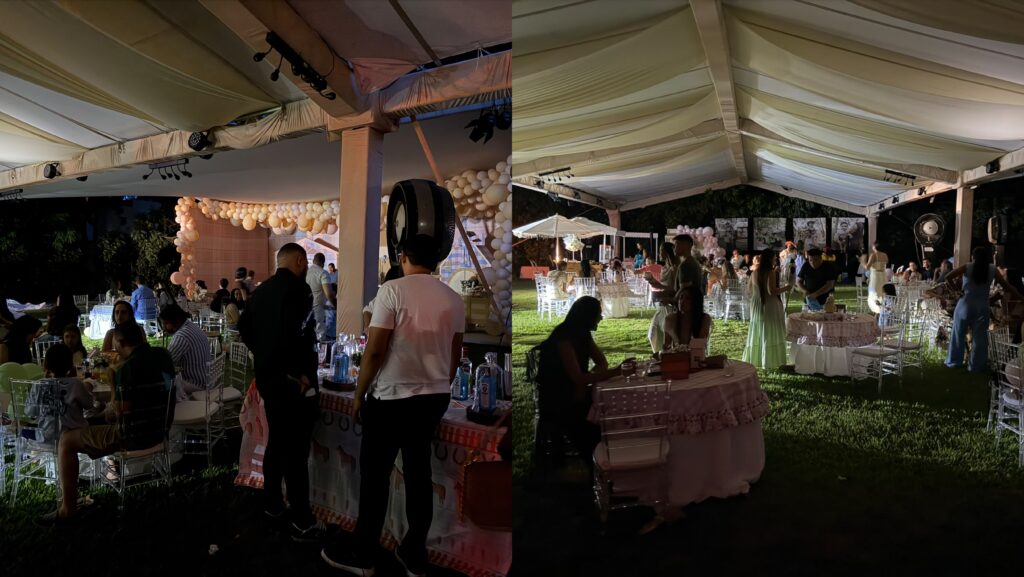 ANIVERSÁRIO NO ESCURO: falta de energia interrompe festa dos filhos da Dra. Amanda Honorato em Petrolina